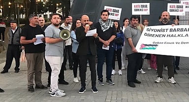 Gebze Emek ve Demokrasi Güçleri: Türkiye'den İsrail'e akaryakıt sevkiyatı derhal durdurulsun!