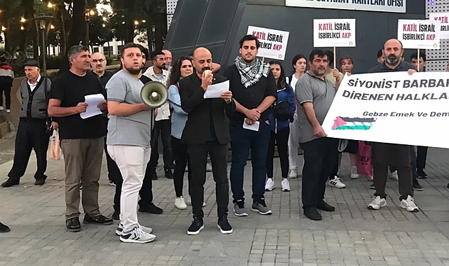 Gebze Emek ve Demokrasi Güçleri: Türkiye'den İsrail'e akaryakıt sevkiyatı derhal durdurulsun!