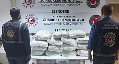Gümrük kapılarında yüklü miktarda uyuşturucu ele geçirildi
