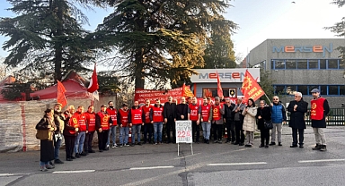 İskender Bayhan Mersen ve Betek Boya işçilerini ziyaret etti
