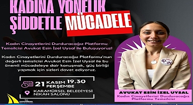 Karamürsel'de kadına yönelik şiddetle mücadele semineri