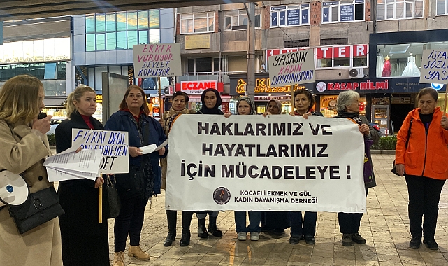 Kocaeli Ekmek ve Gül Kadın Dayanışma Derneği: Haklarımız ve hayatlarımız için mücadeleye