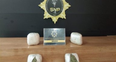 Şanlıurfa'da 2 kilo 550 gram skunk ele geçirildi