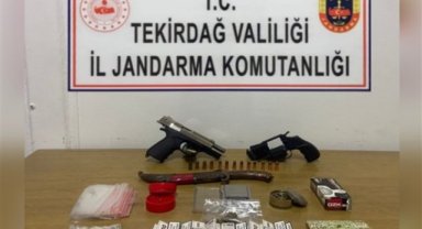 Tekirdağ'da uyuşturucu operasyonu