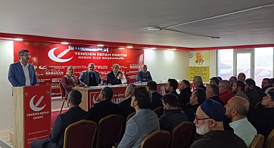 Yeniden Refah Partisi Mahalle başkanları toplantısında buluştu