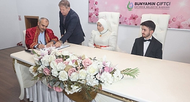 2024’te bin 180 çift dünya evine girdi