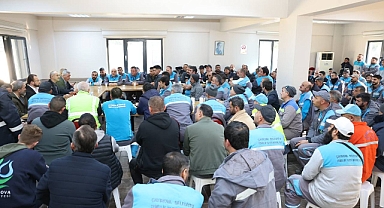 Çiftçi, “Emeğiniz, şehrimizi daha güzel ve temiz kılıyor”