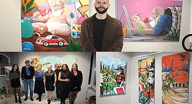 Evrim Sanat Galerisi, Genç Ressam Beklan Murat'ın İlk Kişisel Sergisi