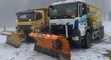 Kocaeli karla mücadele ekipleri hazır kıta