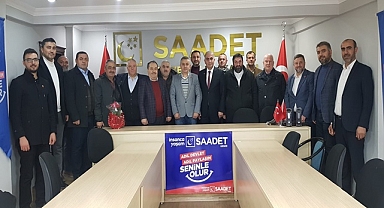 Gebze Mahalle Muhtarlarından Saadet Partisi İlçe Başkanı Erkan Vural’a Ziyaret