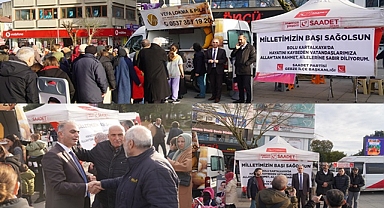 Gebze Saadet'ten anlamlı adım: Kartalkaya yangın faciasında vefat edenler için lokma dağıtıldı