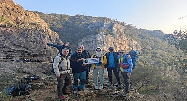 Kocaeli Dağcılık Kulübü, Ballıkayalar’da kaya tırmanışında bir araya geldi