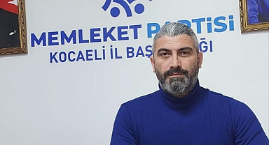 Memleket Partisi İzmit İlçe Başkanı Tantoğlu’ndan asgari ücret zammına tepki