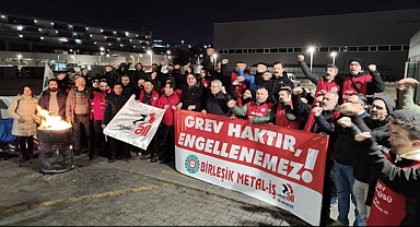 Yeni yıla grevle giren metal işçileri: Sefalet dayatmasına karşı kazanmak zorundayız