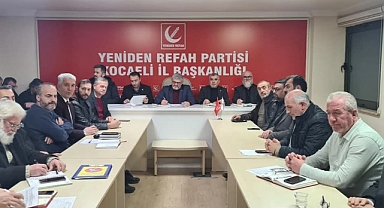 YRP Kocaeli İl Yönetim Kurulu toplantısı İl Başkanı Ahmet Emre AYDIN’ ın riyasetinde il binasında gerçekleştirildi.