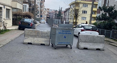 Gebze’de inşaat çalışması mahalleliyi isyan ettirdi