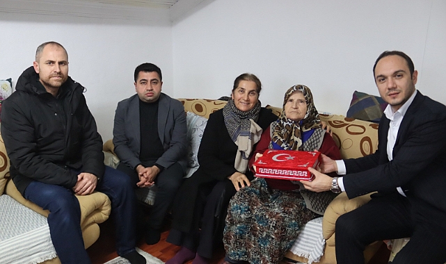 İzmit Belediyesinden gazilerimiz ve şehit ailelerine vefa ziyareti