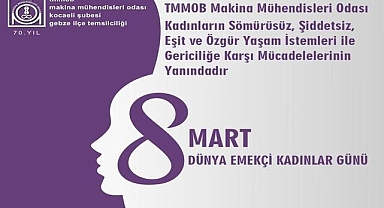 MMO Gebze İlçe Temsilciliği Kadın Komisyonu: