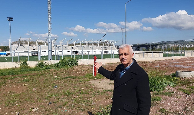 Gergerlioğlu, “Kartepe’de yapılan Alikahya Spor Tesisleri 1 yıl gecikti!
