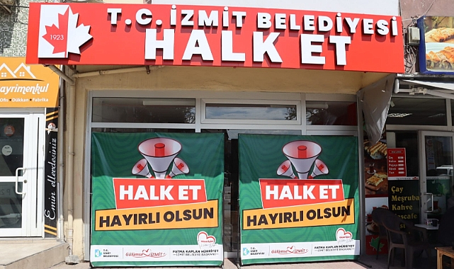 Halk Et Yenişehir Mahallesi’nde Pazartesi günü hizmete açılıyor