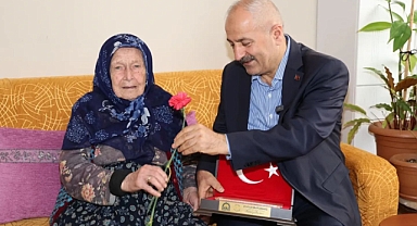 Başkan Büyükgöz’den Şehit Annesine Anlamlı Ziyaret