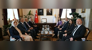 DEM Parti heyeti, AK Parti heyetiyle bir araya geldi