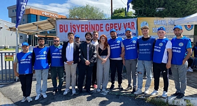 GEBZE TİP’ten Portakal Plastik İşçilerine Dayanışma Ziyareti