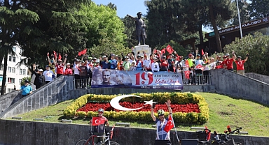 İzmit’te 19 Mayıs coşkusu bisiklet turu ile başladı