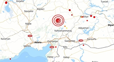Kahramanmaraş'ta deprem