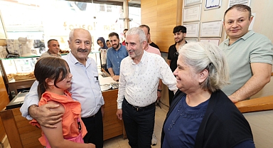 Başkan Büyükgöz Esnafla Buluştu