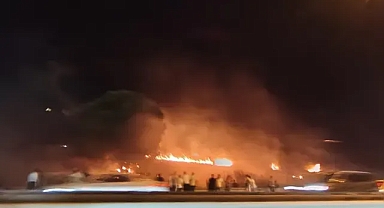 Bursa Mudanya Yolu'nda alevler yükseldi! Çağrışan'da yangın paniği!