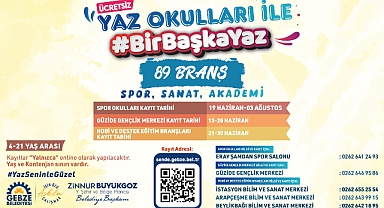 Gebze Belediyesi Yaz Spor Okulları Kayıtları Başladı