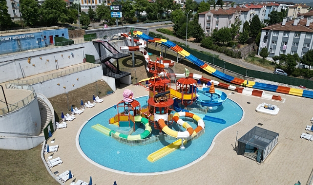 İzmit Belediyesi Aquaparkı 23 Haziran’da kapılarını açıyor!