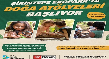 İzmit Belediyesinden doğa ile iç içe eğitim fırsatı