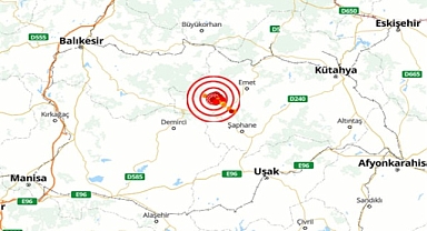 Kütahya'da deprem