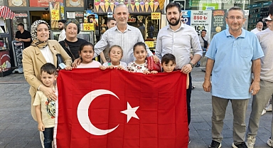 AK Parti Gebze’den “Terörsüz Türkiye” İçin Bayraklı Mesaj