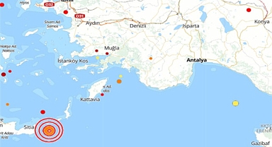 Akdeniz’de deprem