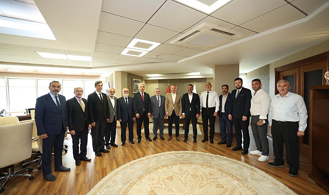 Başkan Büyükakın'a YRP ziyareti