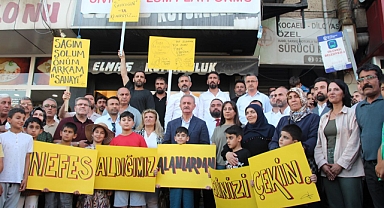 Dilovası Halkından Depolama Alanı Tepkisi: