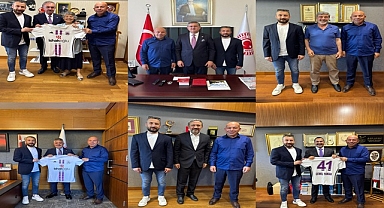 Gebzespor Başkanı Yusuf Öztürk, Milletvekillerini TBMM’de ziyaret etti