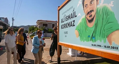 İzmir Güzelbahçe’de anlamlı anma