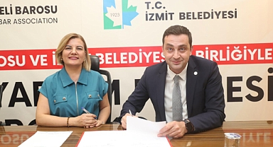 İzmit Belediyesi ile Kocaeli Barosundan kadın ve çocuklara hukuki destek protokolü