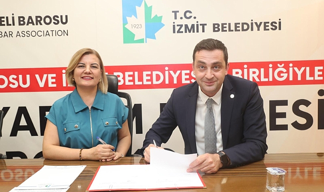 İzmit Belediyesi ile Kocaeli Barosundan kadın ve çocuklara hukuki destek protokolü