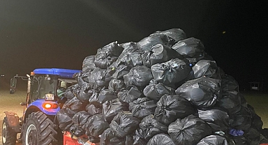 Kandıra sahillerinde 992 ton çöp toplandı