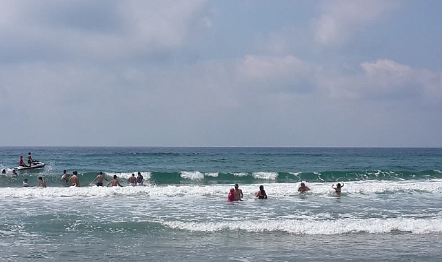 Sahillerde acıya aman vermediler