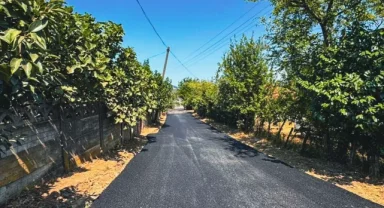 Sakarya Karasu'da bir mahallenin ulaşım hattı daha yenilendi
