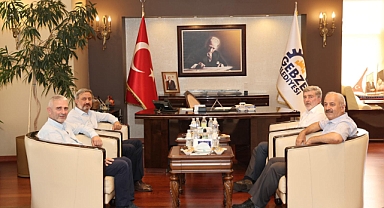 AK Parti Heyetinden Başkan Büyükgöz’e Taziye Ziyareti