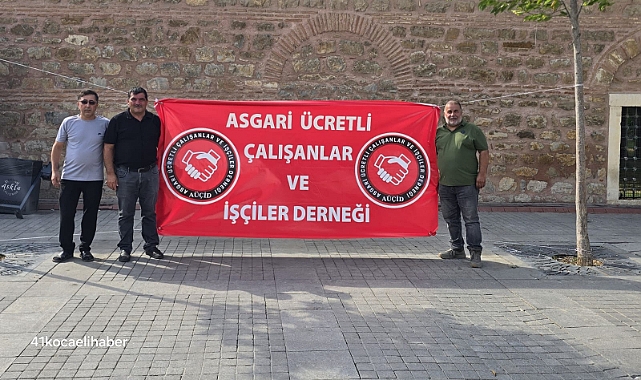 Asgari ücretli çalışanlar ve işçiler derneği’nden cumhur ittifakına çağrı; Artık bu sefalet son bulsun!