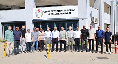 Başkan Büyükgöz’den Pazarcılar Odasına Ziyaret