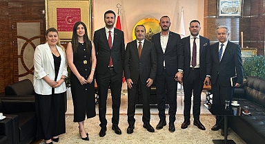 Başkan Fatih Işık Ve Yönetim Kurulu Heyetinden Bakan Yardımcısı Tuzcu’ya Ziyaret